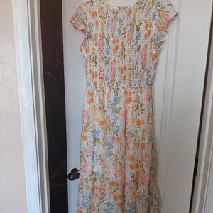 By the River Spring floral dress Size L